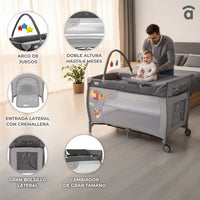 Moedor completo para berço de viagem Plus