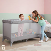 Balearic Travel Crib 2 gray