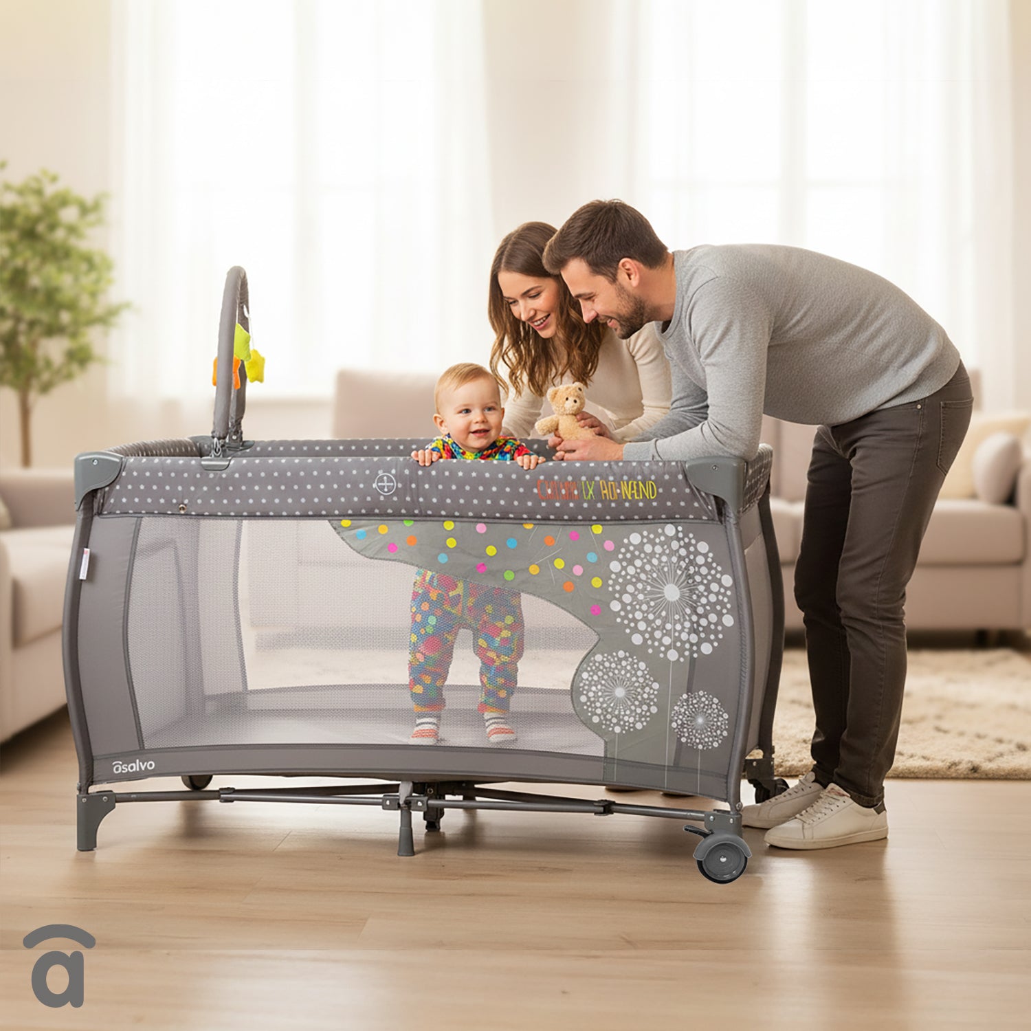 Dandelion Complete Travel Crib