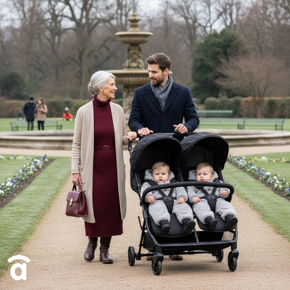 Carrinho Duplo Henry Preto