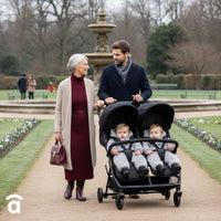 Carrinho Duplo Henry Preto