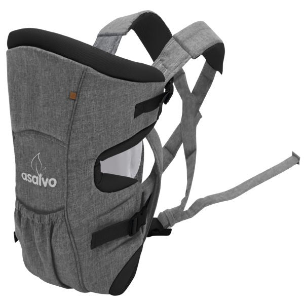 Gray Melange Baby Carrier Backpack