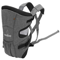 Gray Melange Baby Carrier Backpack