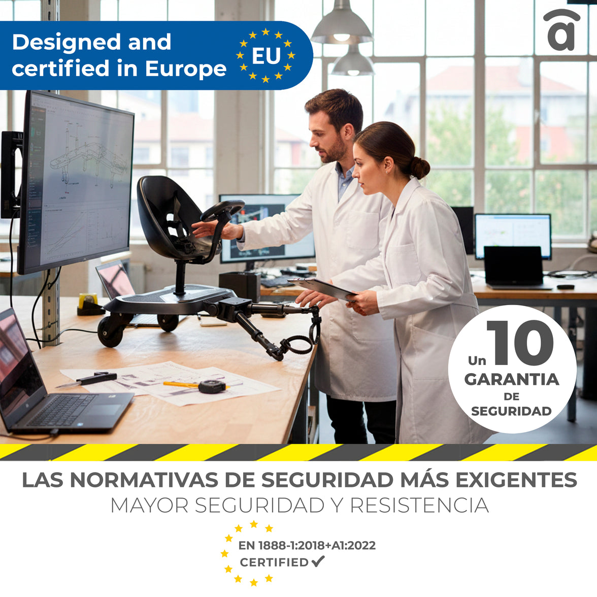 Scooter 2 em 1 para carrinho Go Seat