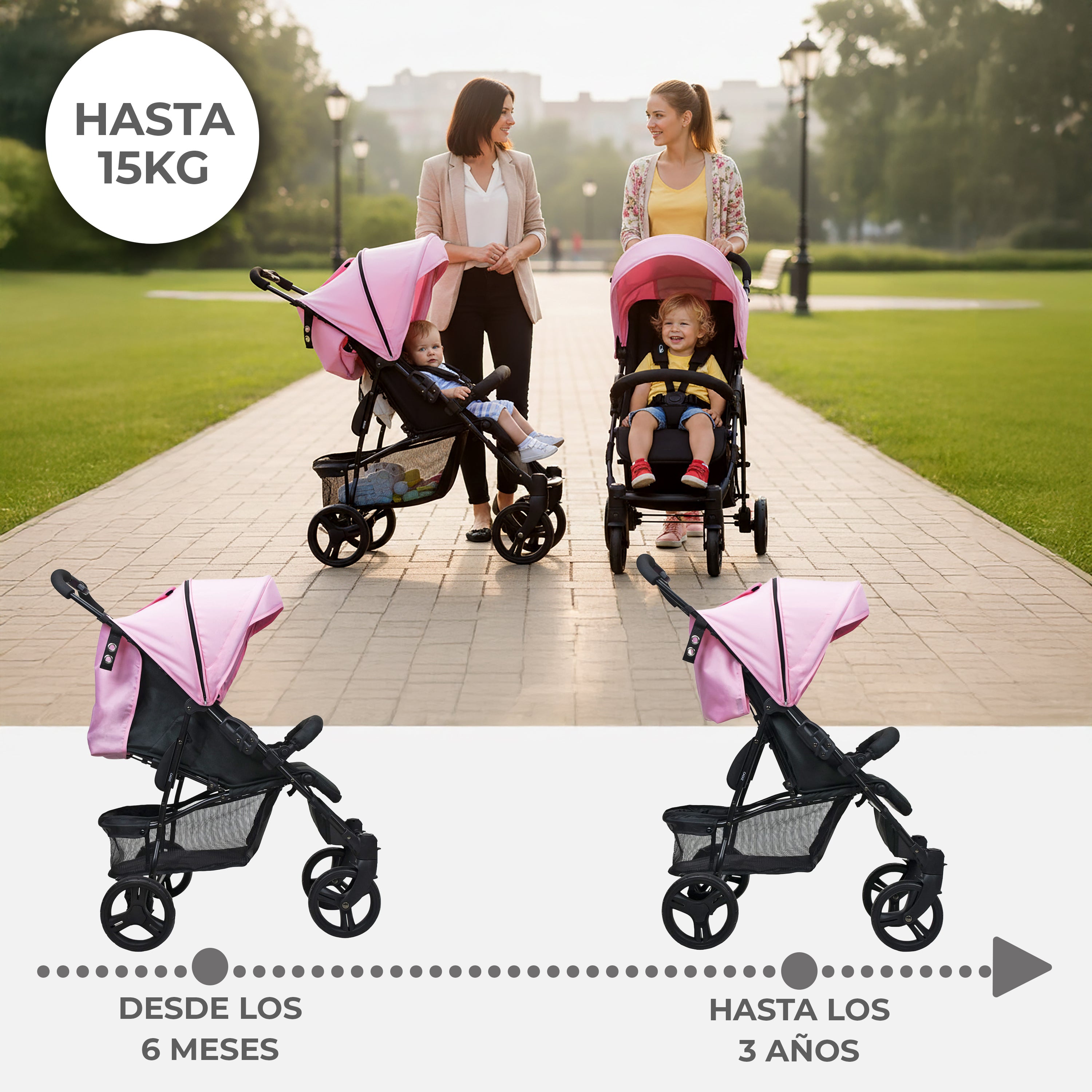 Cádiz Candy stroller