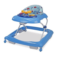 Blue Car Diver Walker