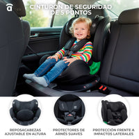 Silla de Auto Austen 3 Negra