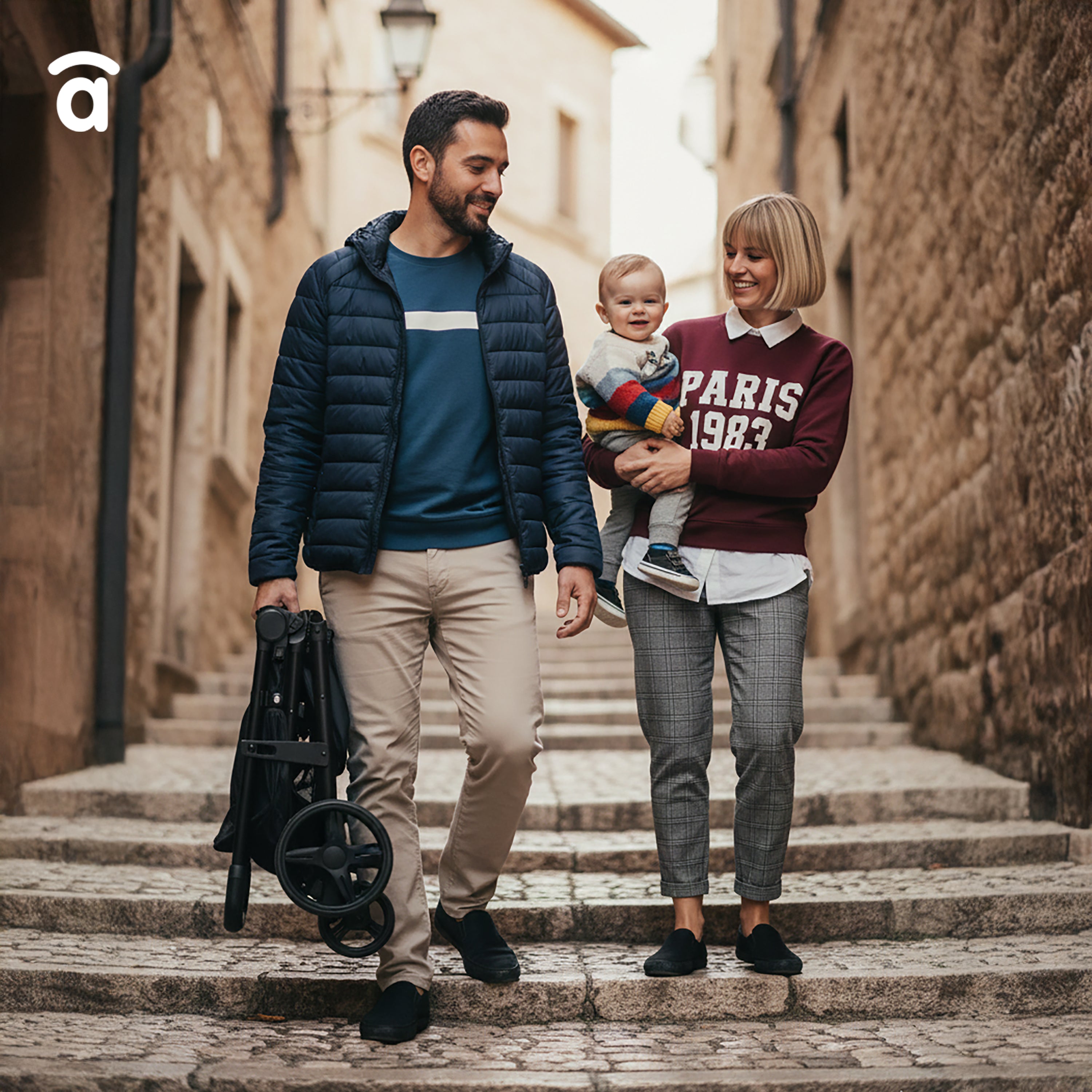 Silla de paseo Iconic Azul