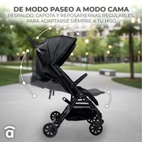 Carrinho Duplo Henry Preto