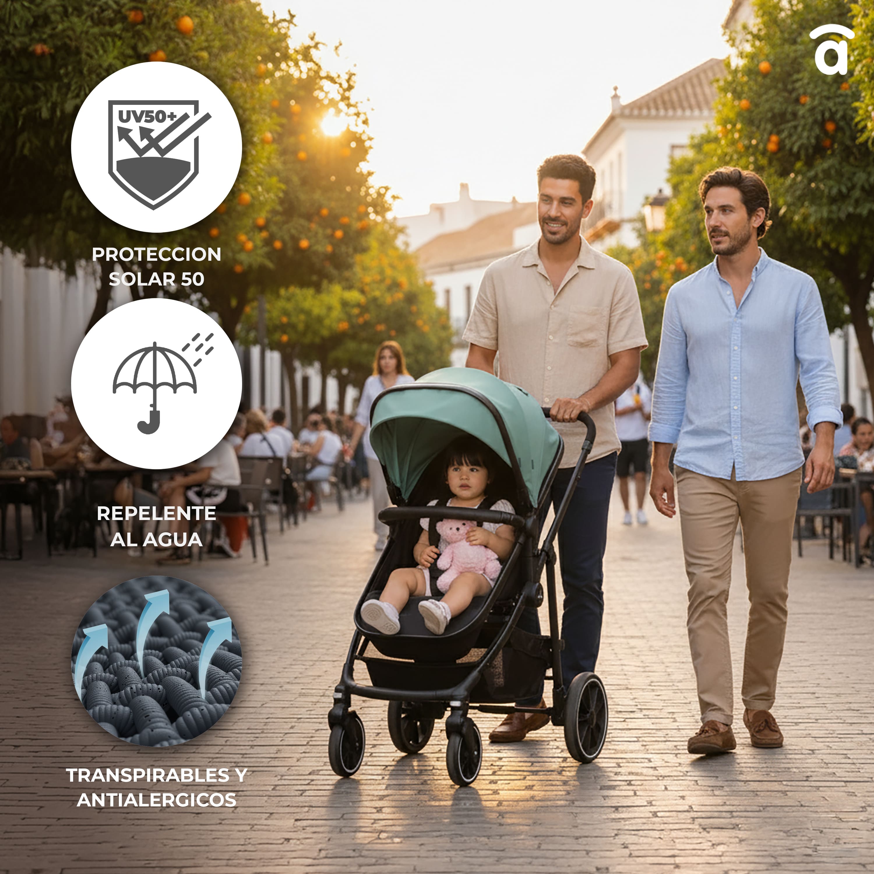 Dubai Convertible Trio 2 Black