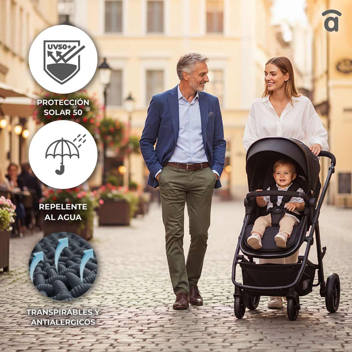 Convertible Trio Two+ 2 Black