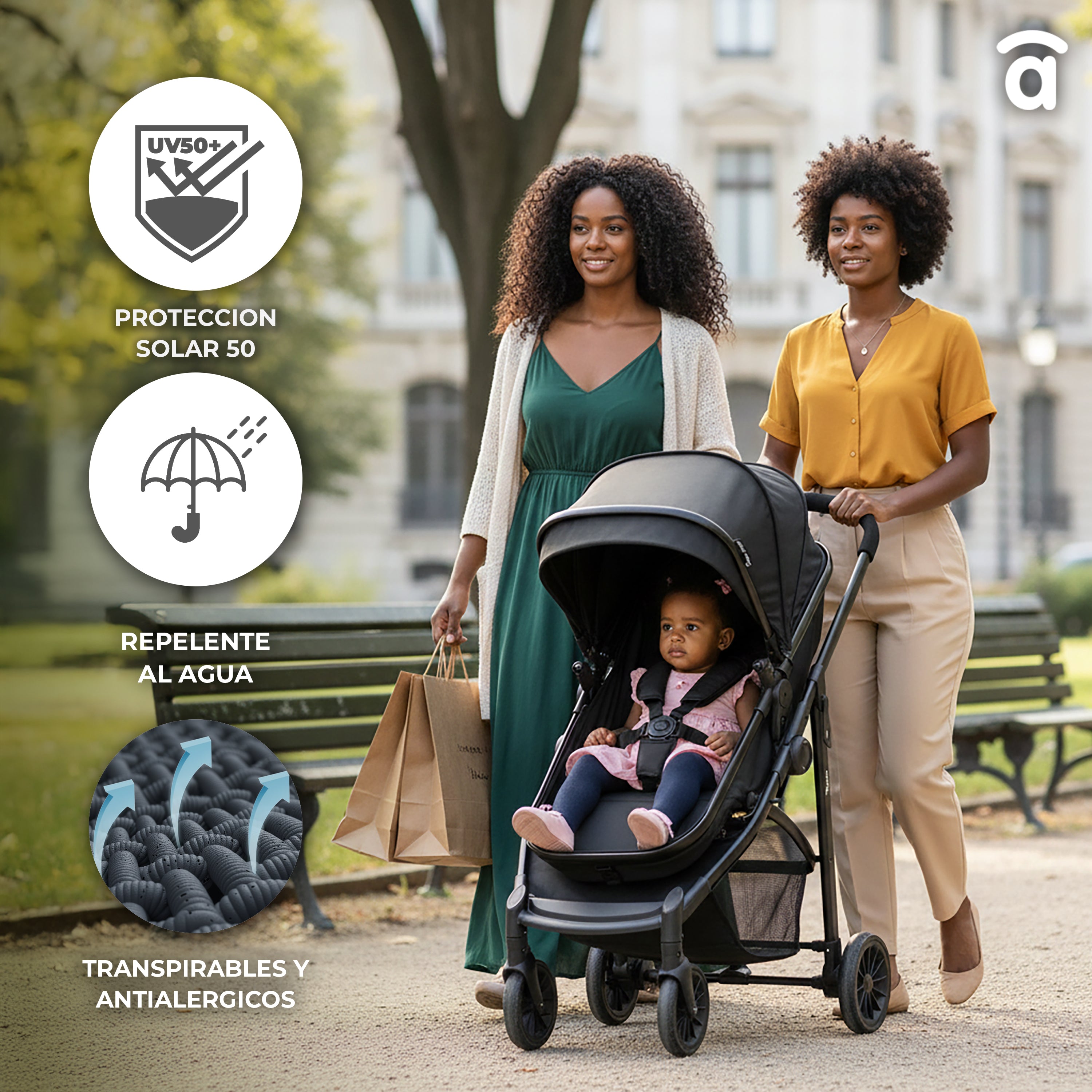 Trio Convertible Biarritz stone