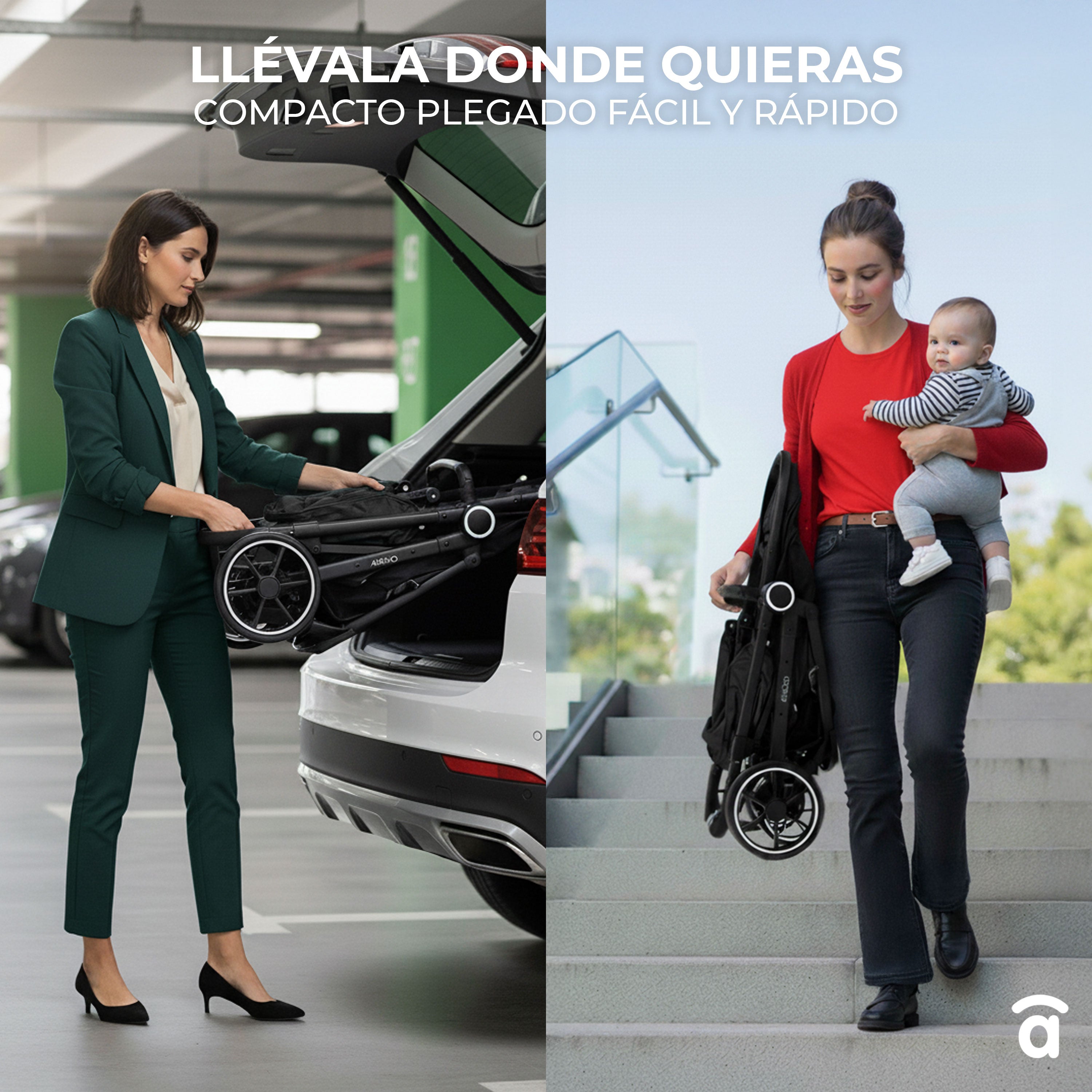 Black Happy Convertible Trio