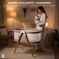 Nidus Beige Mini Crib