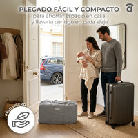 Mini berço co-leito bege céu