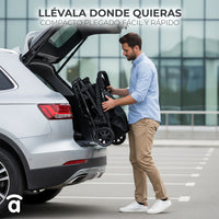 Carrinho Duplo Henry Preto