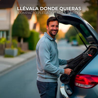 Carrinho de passeio preto nova