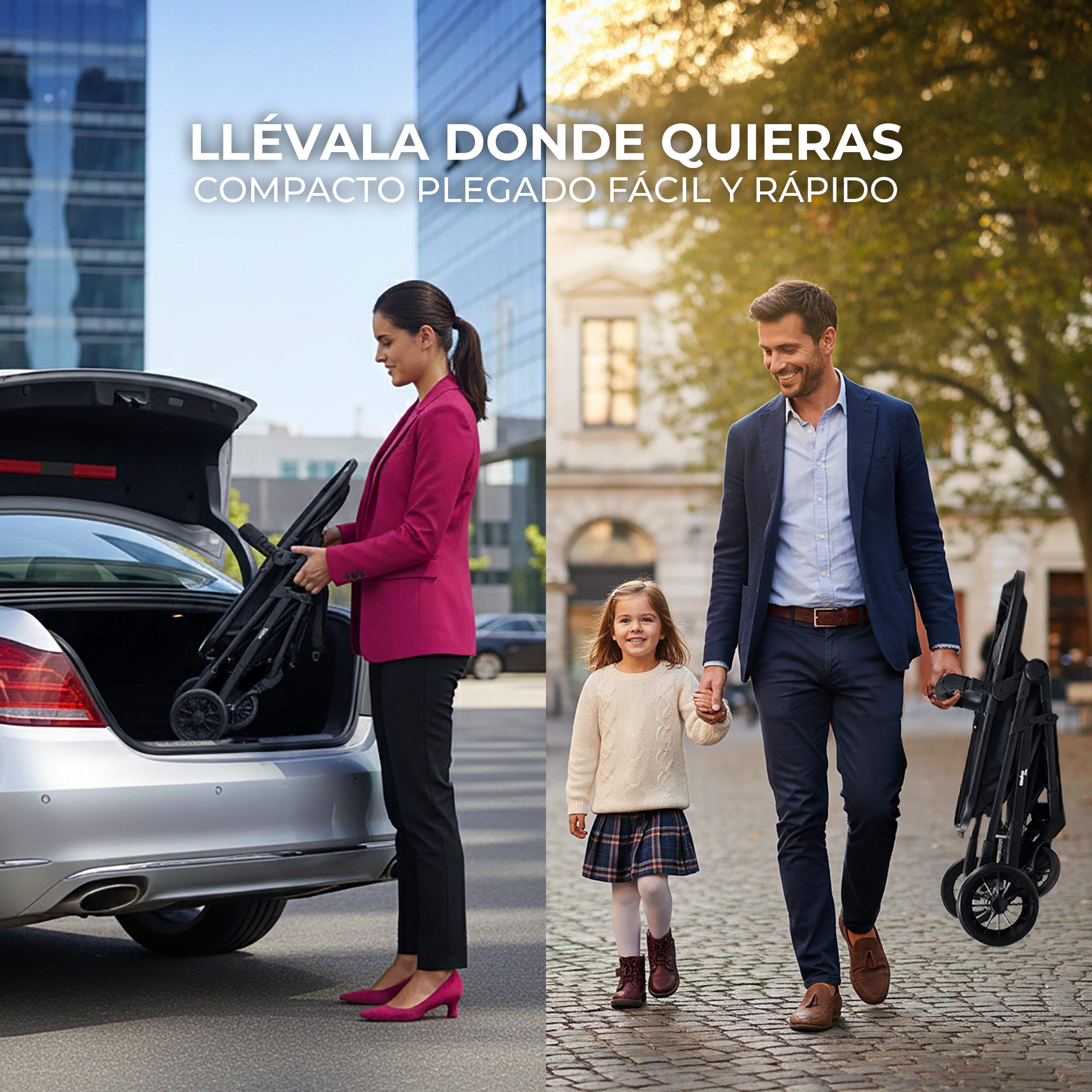 Trio Conversível Biarritz Preto