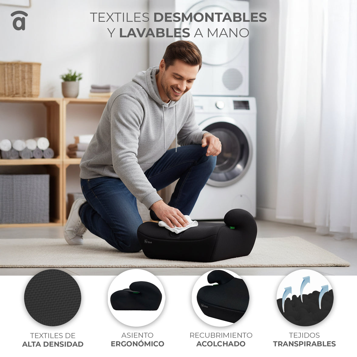 Silla de Auto Smartsafe Gris