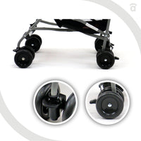 Yolo Raccoon Pink Stroller