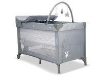 Gray Bunny Complete Travel Crib