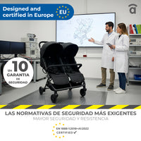 Carrinho Duplo Henry Preto