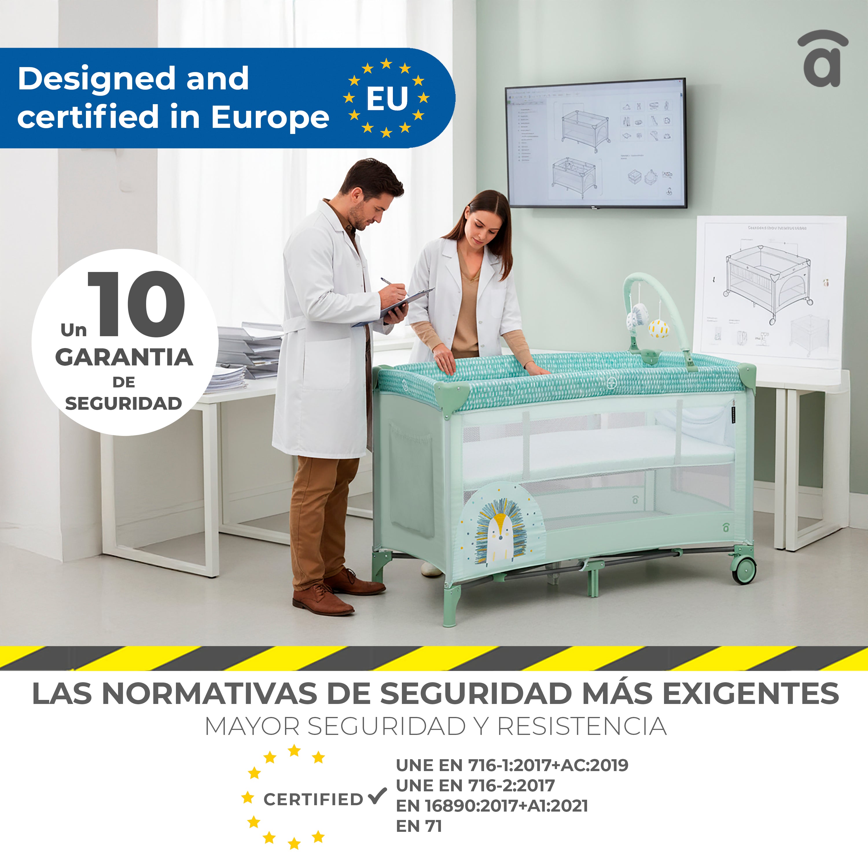 Berço de viagem Completet Duo Coruja