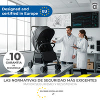 Carrinho de passeio preto nova