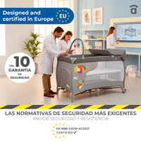 Cuna de viaje Completa Paraguas