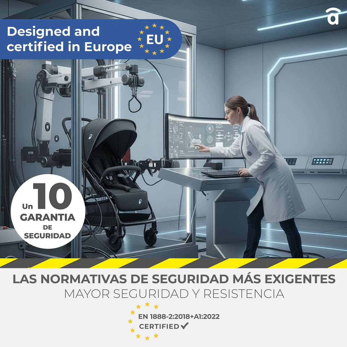 Milan Purple Stroller