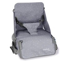 Travel highchair - Gray Stars Hummus Bag