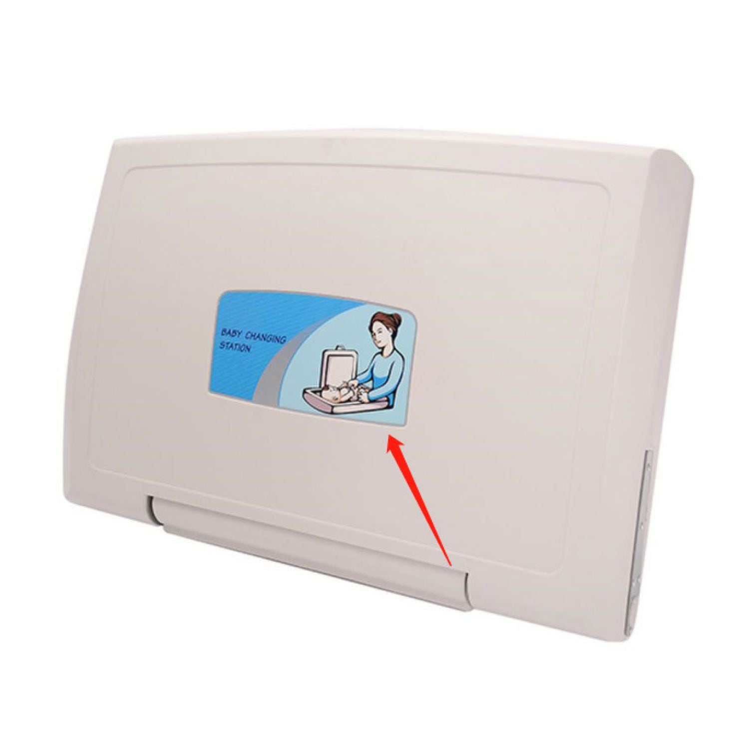 Cambiador de pared Care