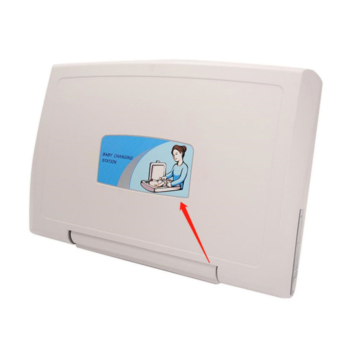 Cambiador de pared Care