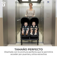 Carrinho Duplo Henry Preto