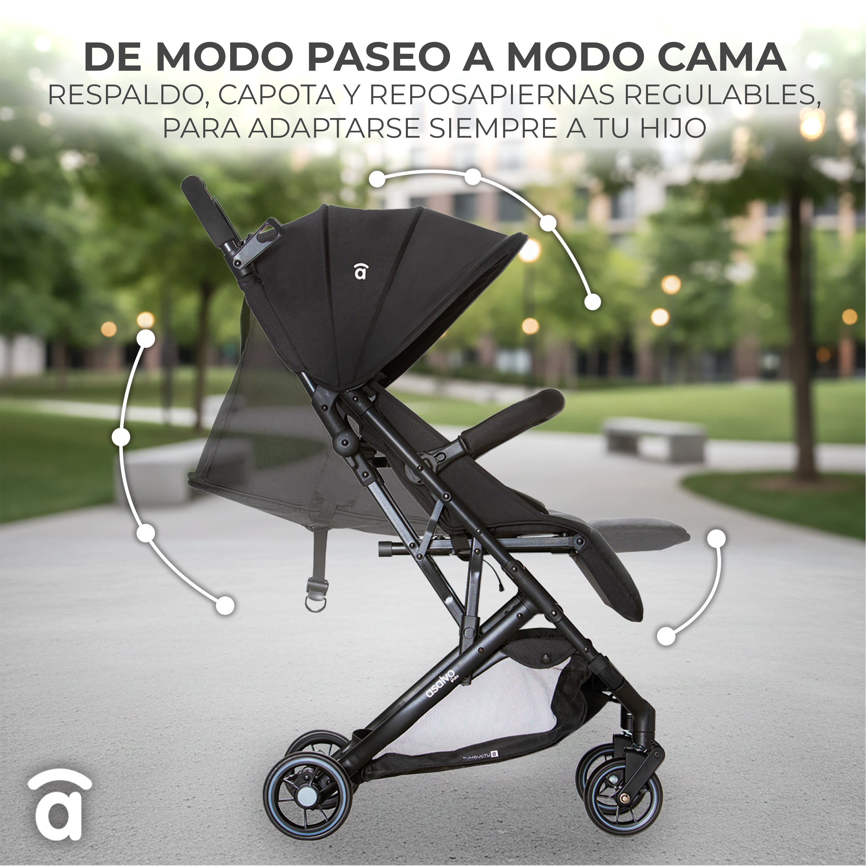 Silla de paseo Tumbuctú beige