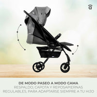 Cotton 2 Gray Stroller
