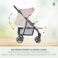 America 3 pink stroller