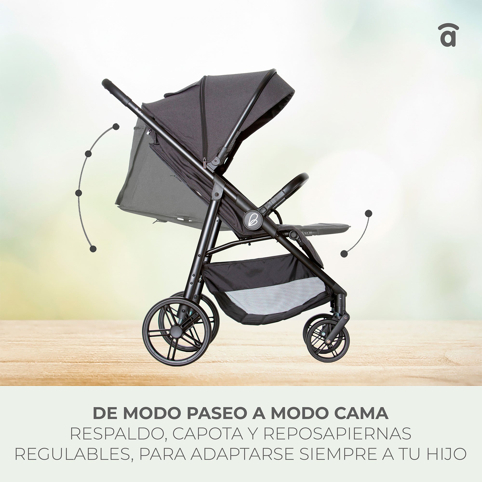 Beige Fiji stroller