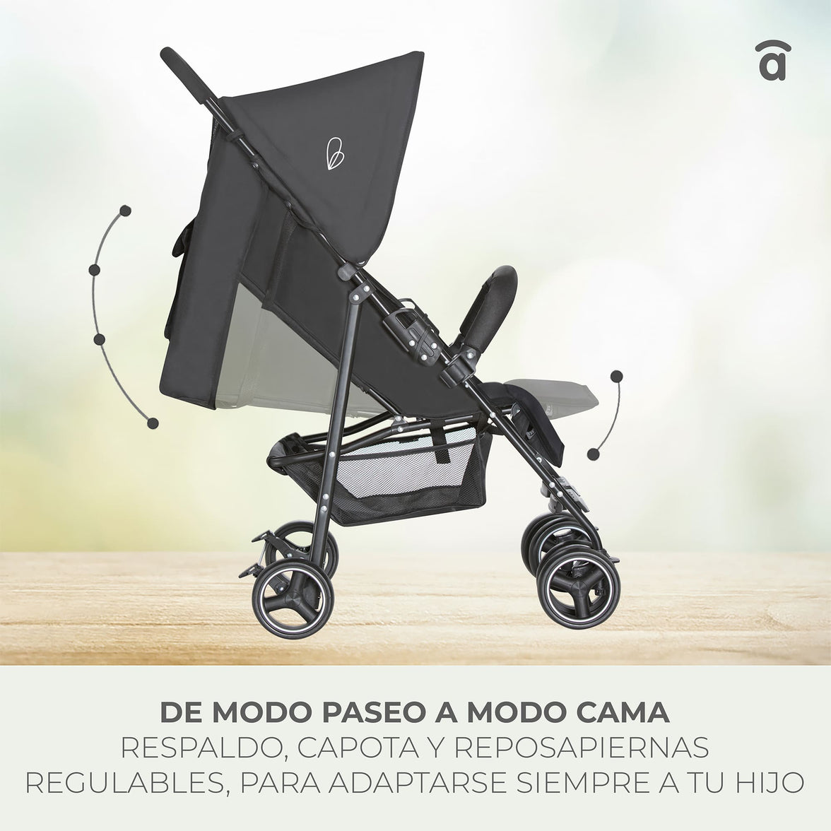 Berlin beige stroller