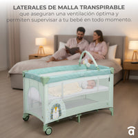 Cuna de viaje Complet Dúo Perrito