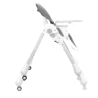 Gray Bunny Highchair with Wheels