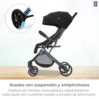 Kubic 2 green stroller