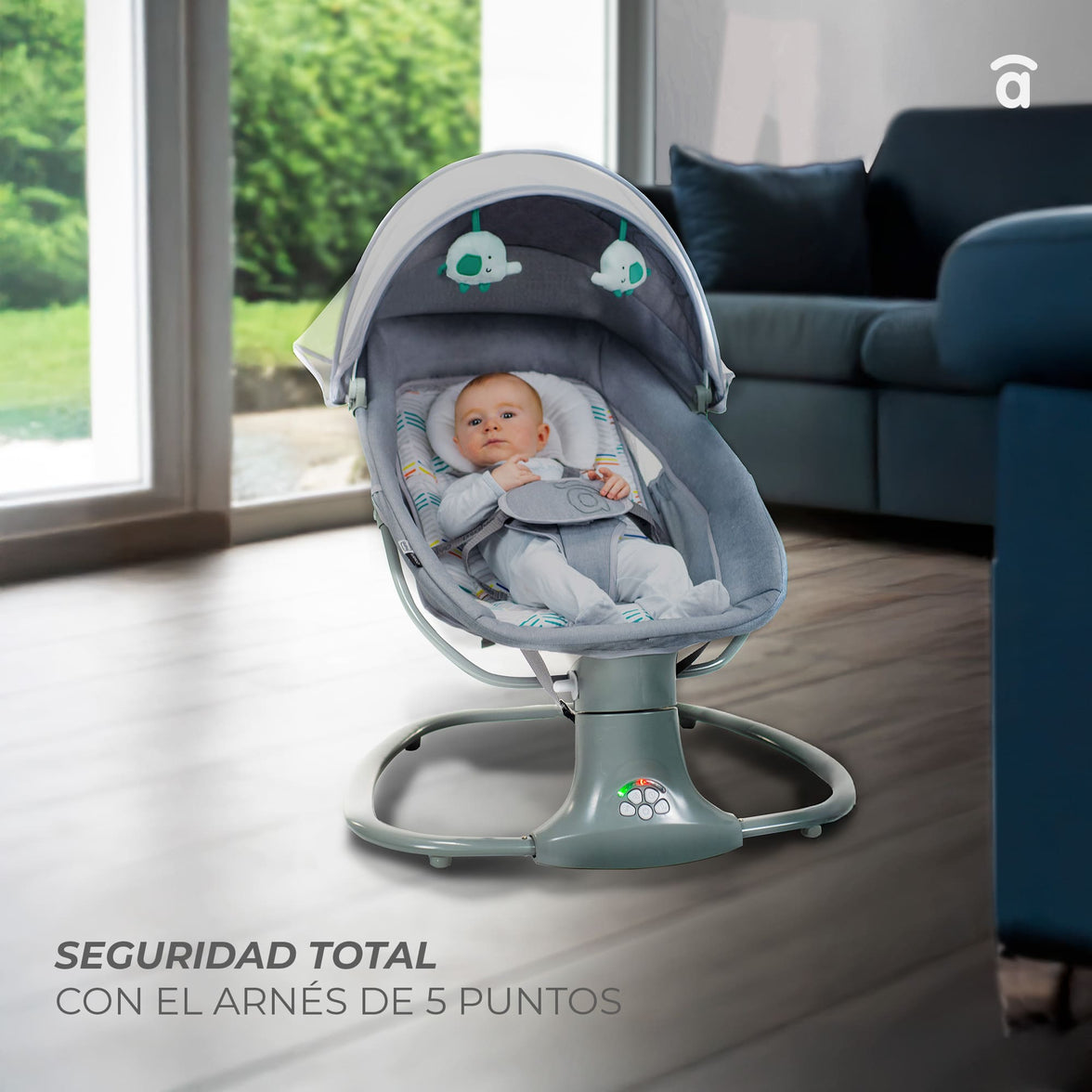 Kahlo Gray Rocking Hammock