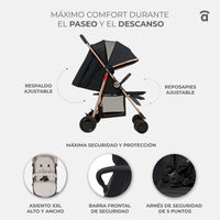 Black nova stroller