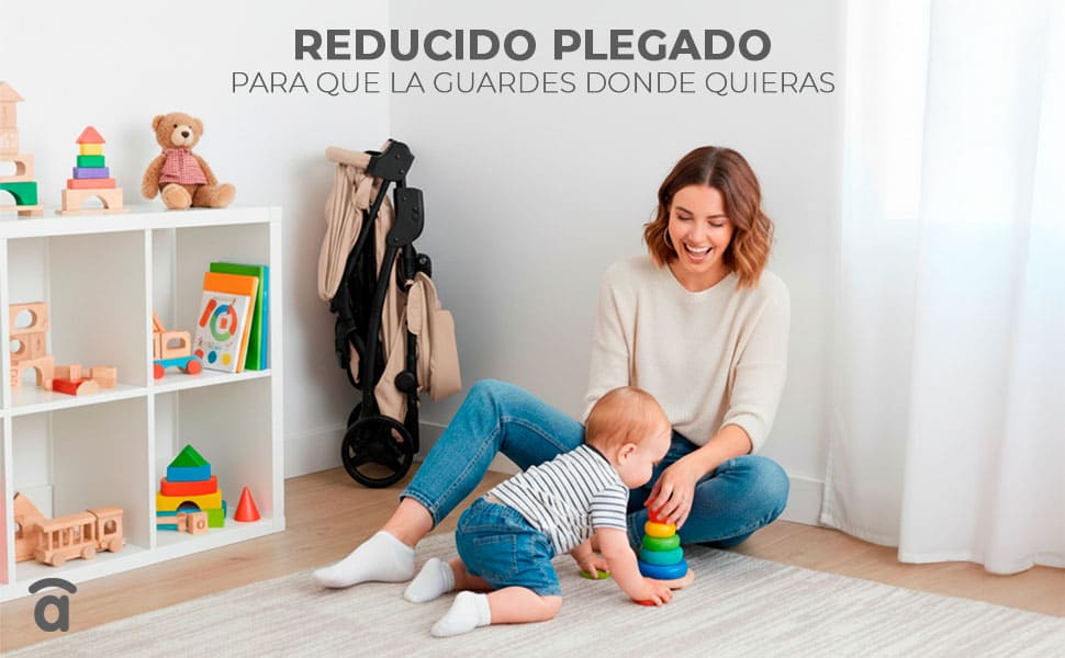 Banner 1 de América 3 beige stroller