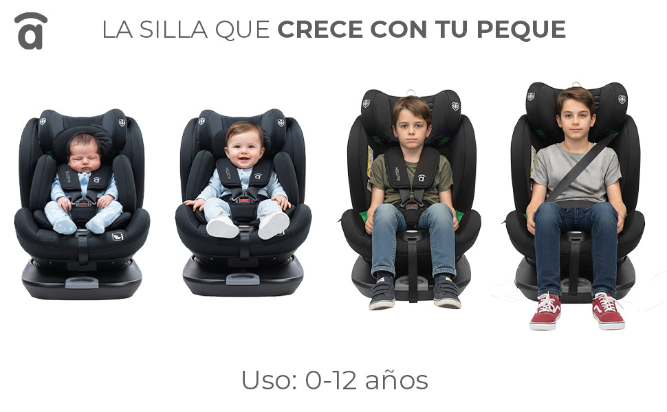 Banner 1 de Austen 3 Gray Car Seat