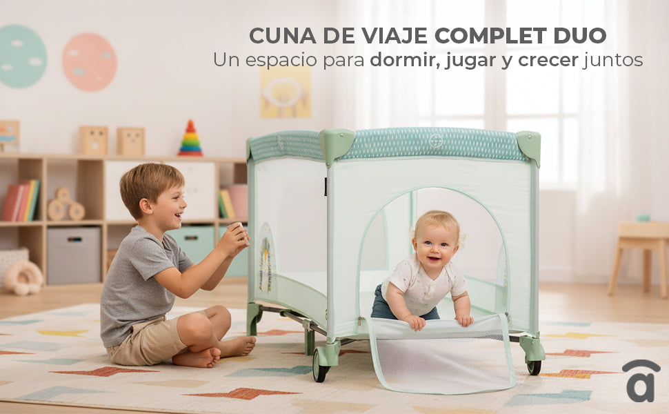 Banner 3 de Complet Duo Hedgehog travel cot