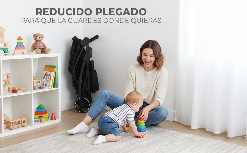 Banner 3 de Silla de paseo América 3 negro