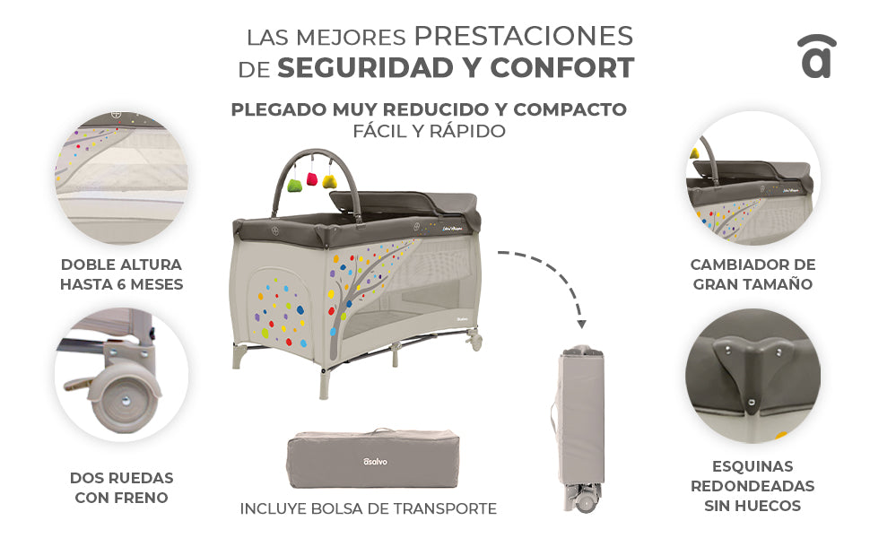 Banner 1 de Berço de viagem completo em árvore