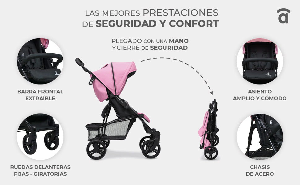Banner 1 de Cadiz Black Stroller